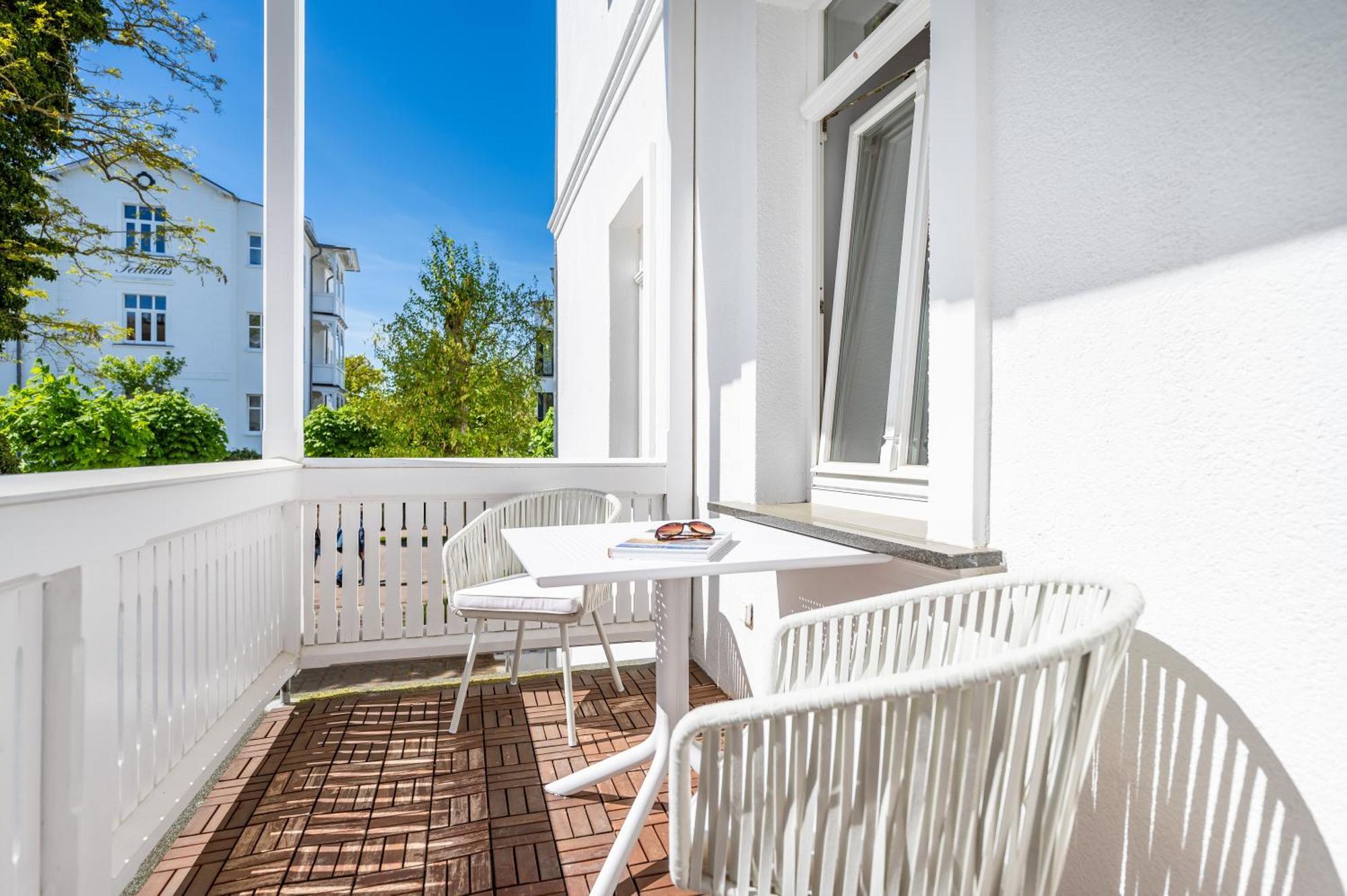 Strandvilla Glueckauf Binz Buitenkant foto