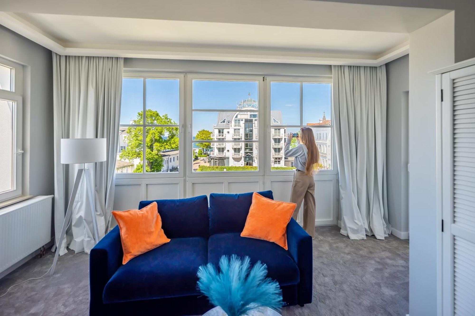 Strandvilla Glueckauf Binz Buitenkant foto