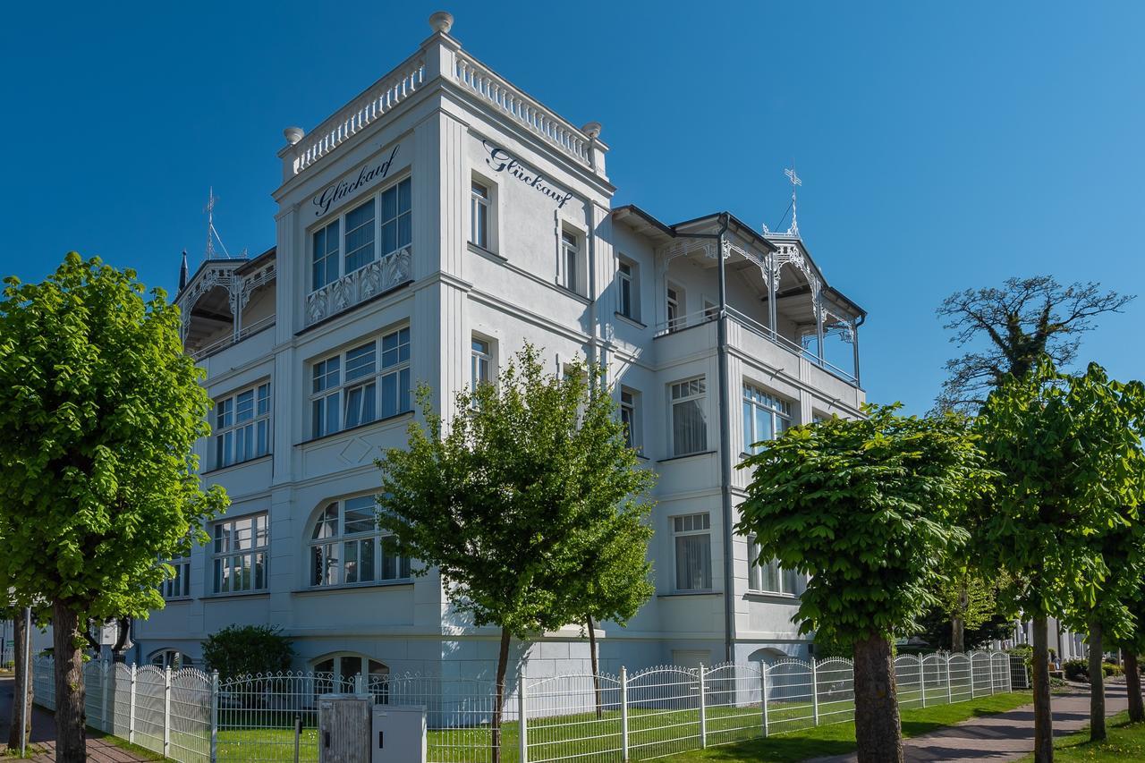 Strandvilla Glueckauf Binz Buitenkant foto