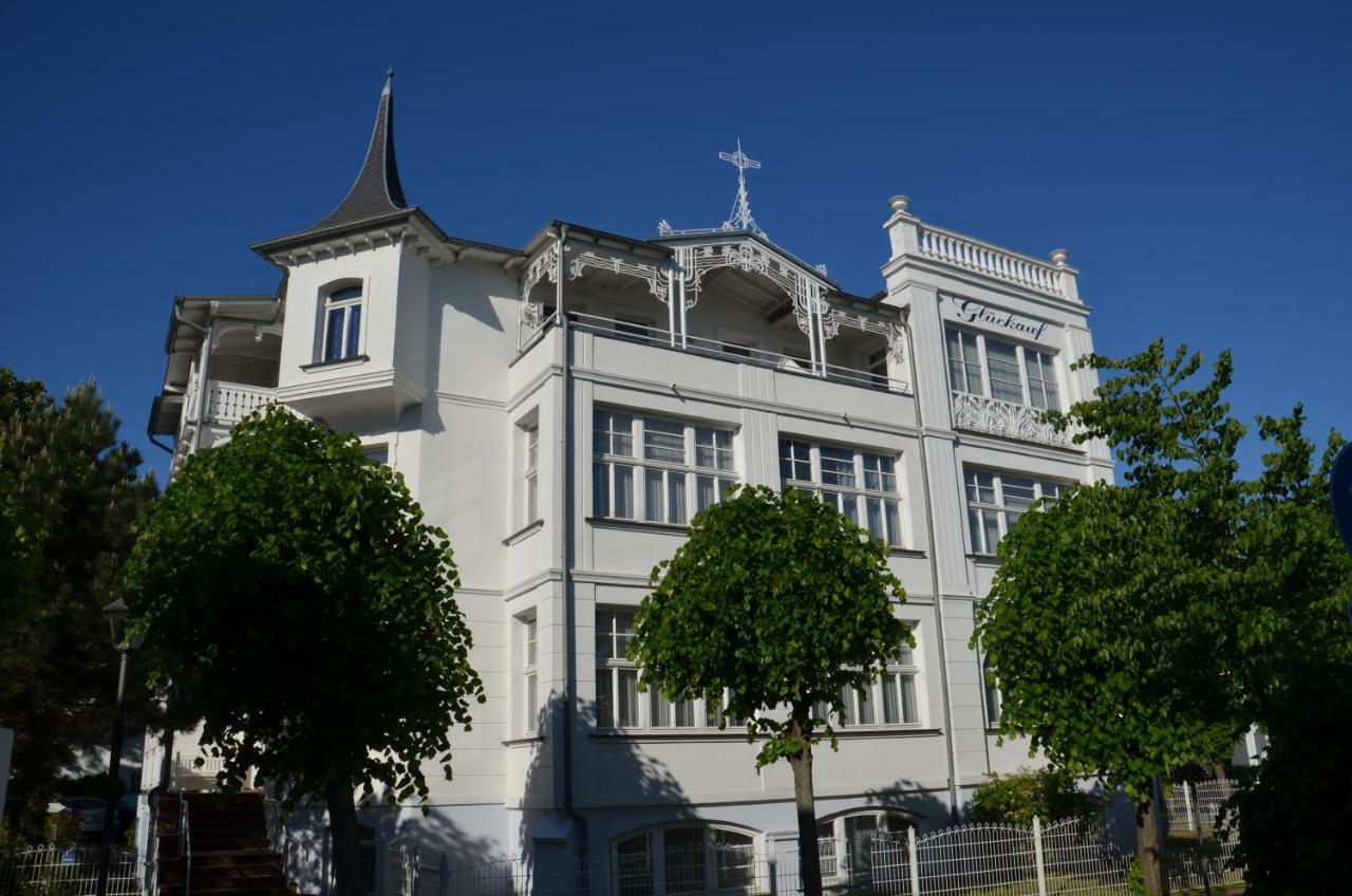 Strandvilla Glueckauf Binz Buitenkant foto